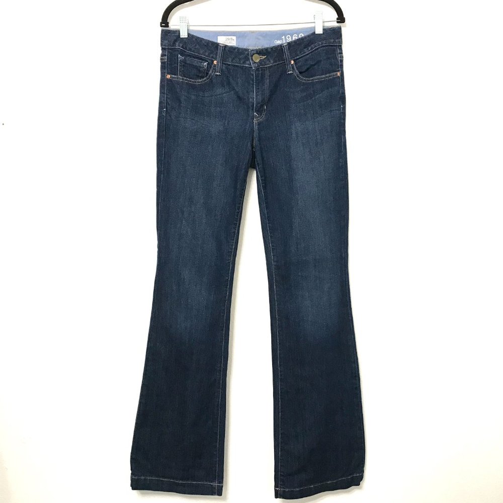 GAP Long & Lean Cotton Stretch Dark Wash Jeans 29 / 8 Extra Long